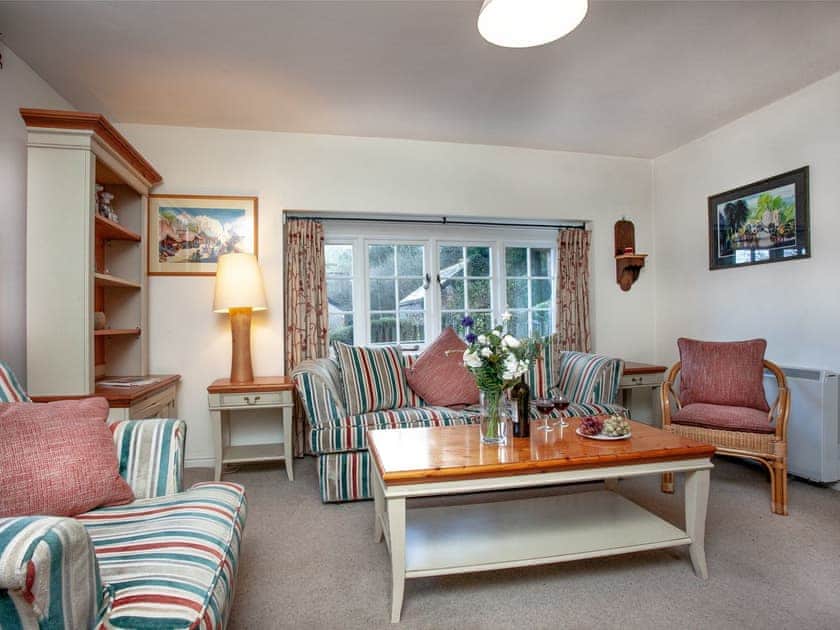 Comfortable seating within living area | Waterwheel - Tuckenhay Mill, Bow Creek, between Dartmouth and Totnes