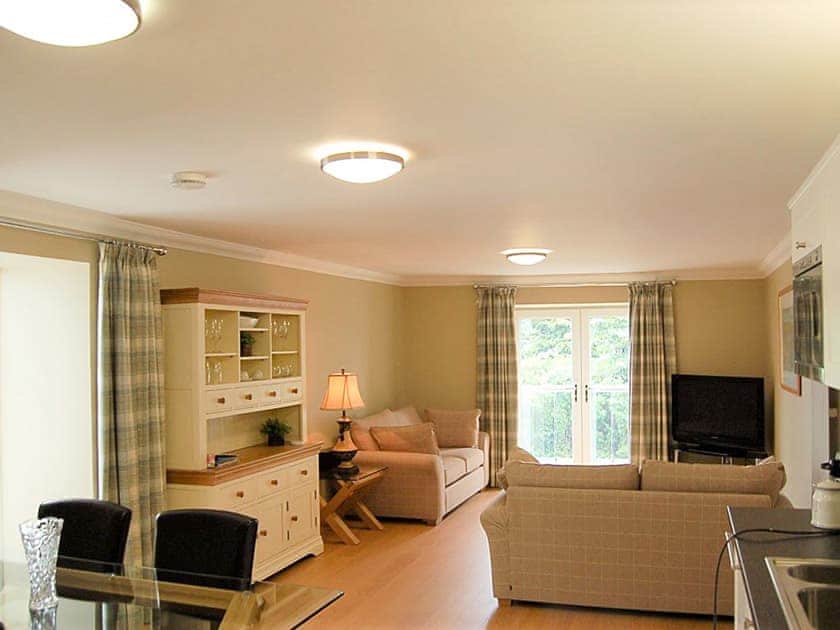 Spacious open plan living space | The Stables Cottage - Allt-Nan-Ros Apartments, Onich