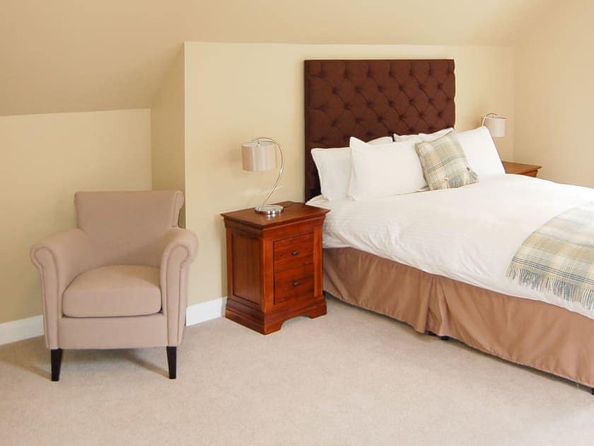 Welcoming double bedded room | The Stables Cottage - Allt-Nan-Ros Apartments, Onich, near Fort William
