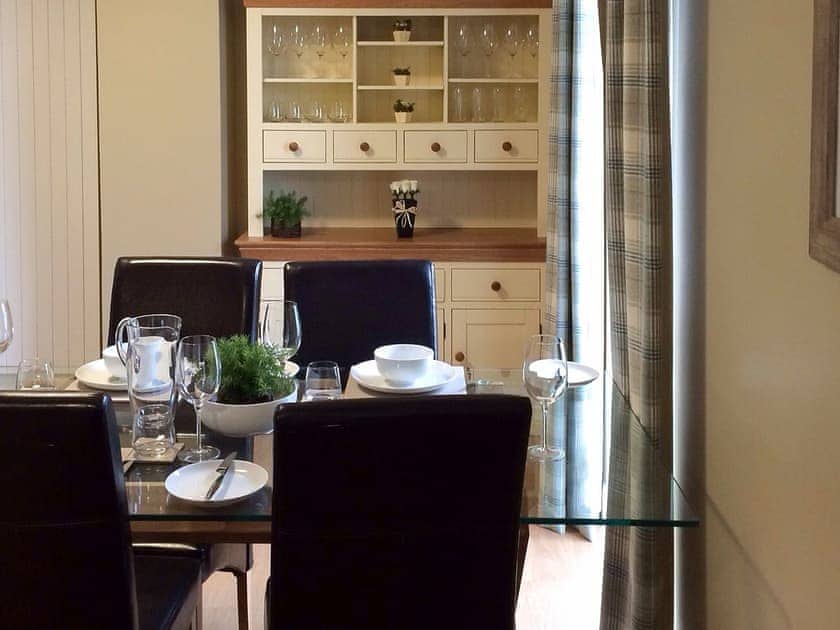 Beautifully-appointed dining space | Apartment 1 - Allt-Nan-Ros Apartments, Onich, near Fort William