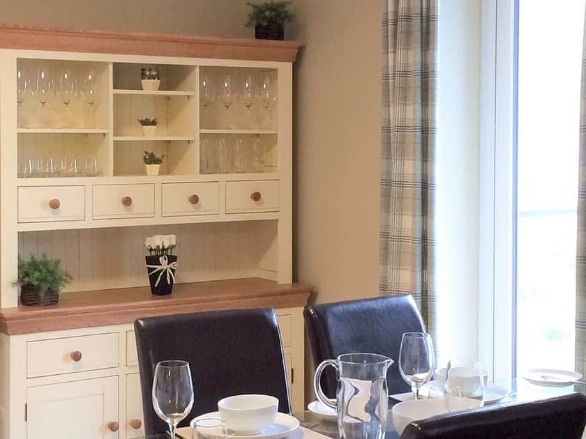 Light and airy dining area | Apartment 1 - Allt-Nan-Ros Apartments, Onich, near Fort William