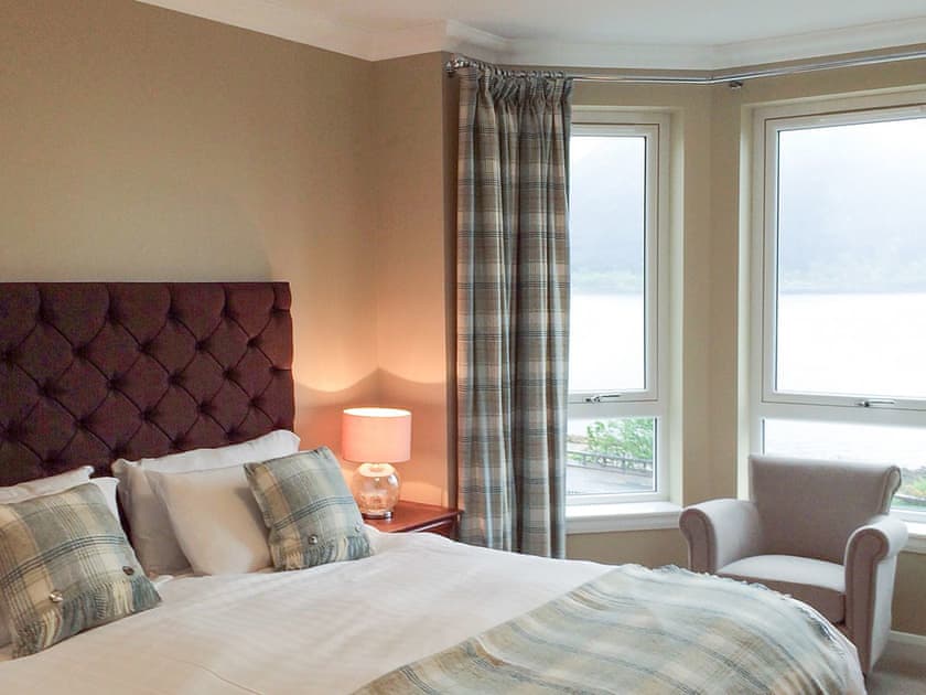 Relaxing bedroom | Apartment 2 - Allt-Nan-Ros Apartments, Onich, near Fort William