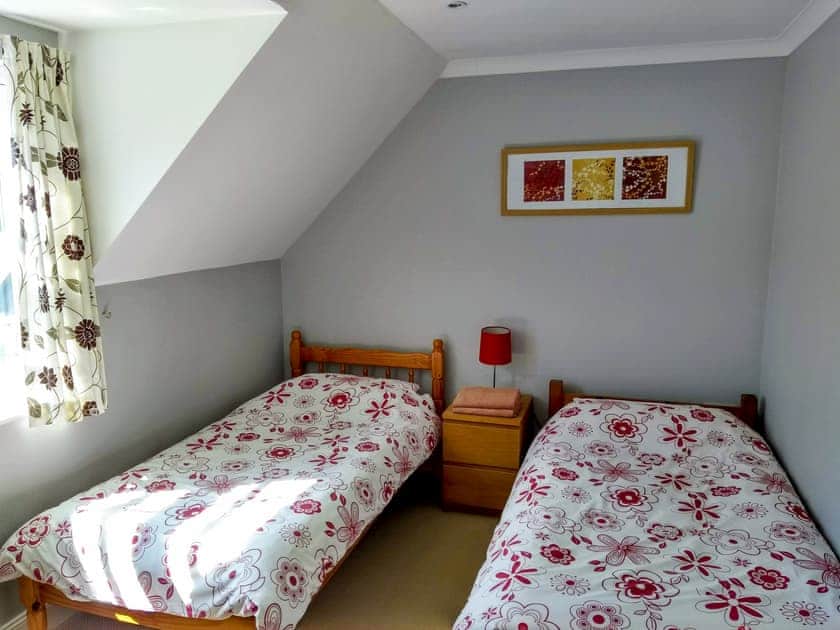 Twin bedroom | Stonebank House, Lamberton, near Berwick