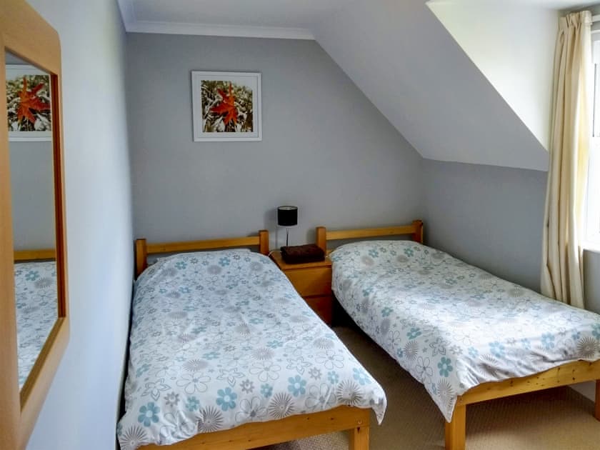 Twin bedroom | Stonebank House, Lamberton, near Berwick