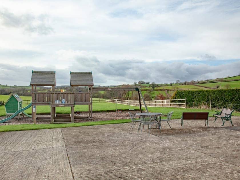 Children’s play area | Swift - Newhouse Barton, Ipplepen, near Totnes
