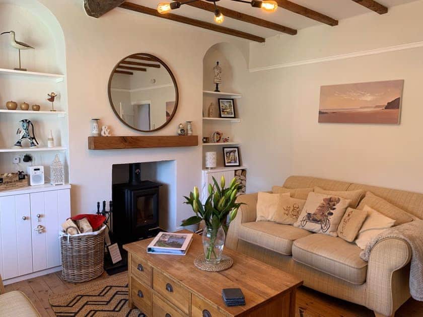 Characterful living room | Barn Cottage, Crakehall