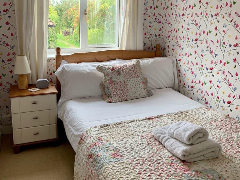Peaceful double bedroom | Barn Cottage, Crakehall