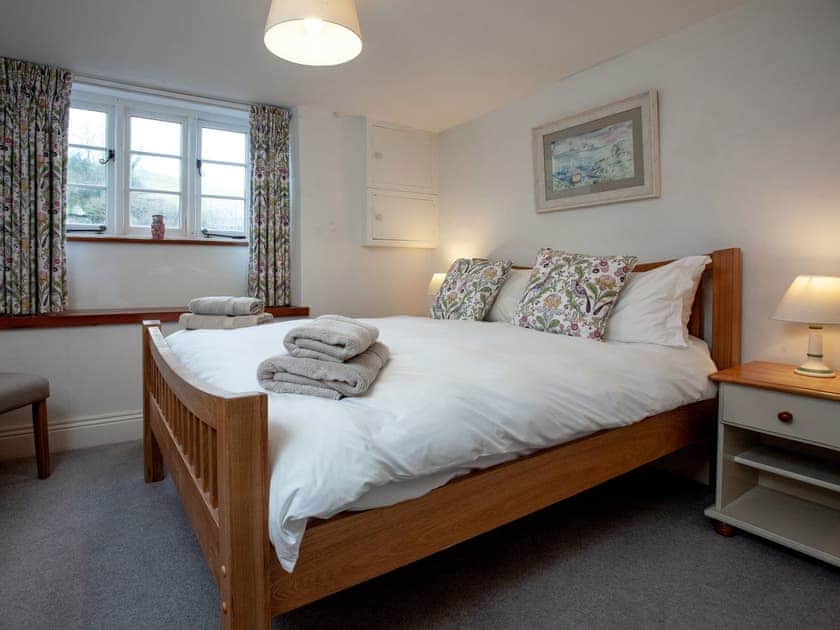 Double bedroom | 4 Castle Cottage - Tuckenhay Mill, Bow Creek, between Dartmouth and Totnes