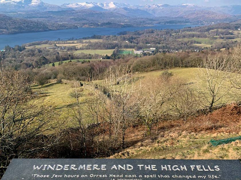 Surrounding area | Ellie’s View, Bowness on Windermere