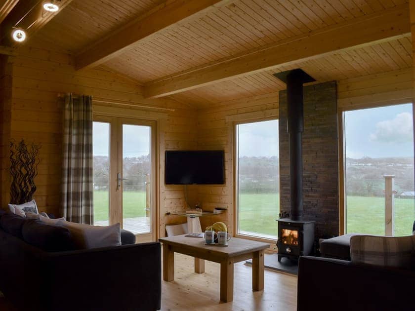 Living area | Scarlett Lodge, Dolwen, near Abergele