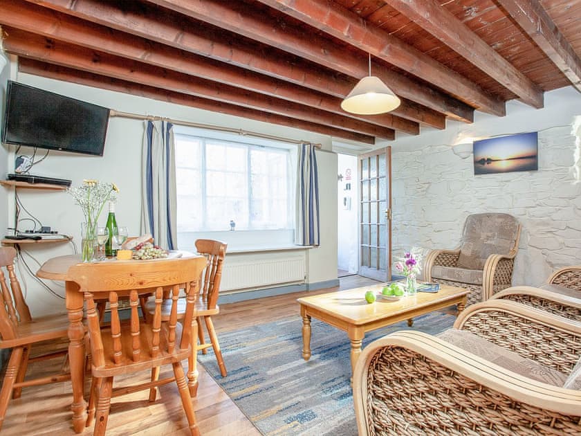 Living room/dining room | Bowjy Cottage, Cubert, Newquay