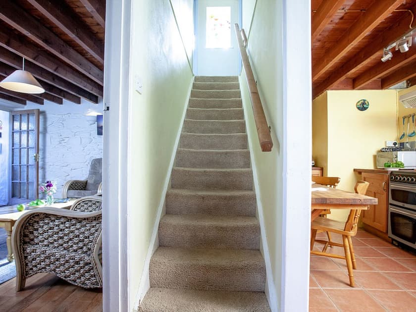 Stairs | Bowjy Cottage, Cubert, Newquay