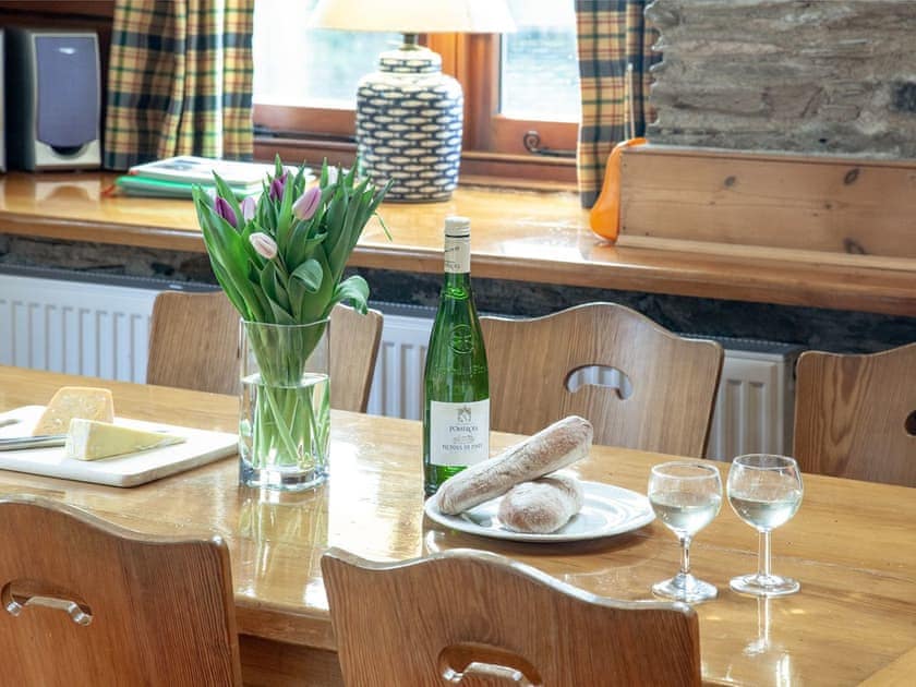 Dining Area | Edgecombe Barn - Tuckenhay Mill, Bow Creek, between Dartmouth and Totnes