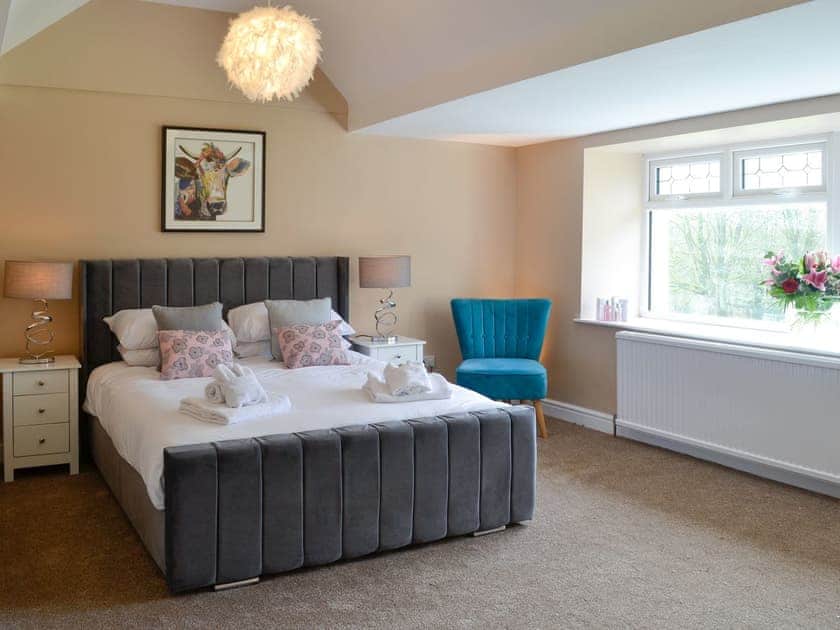Double bedroom | The Farmhouse - Home Farm, Dunragit, near Stranraer