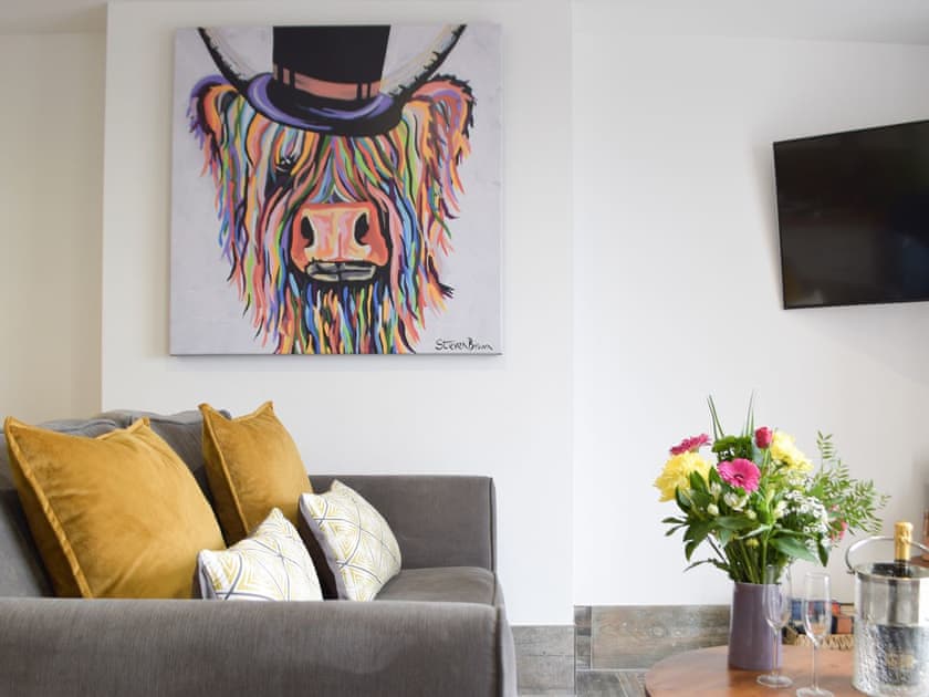 Open plan living space | Ravens Walk Apartment, West Cross