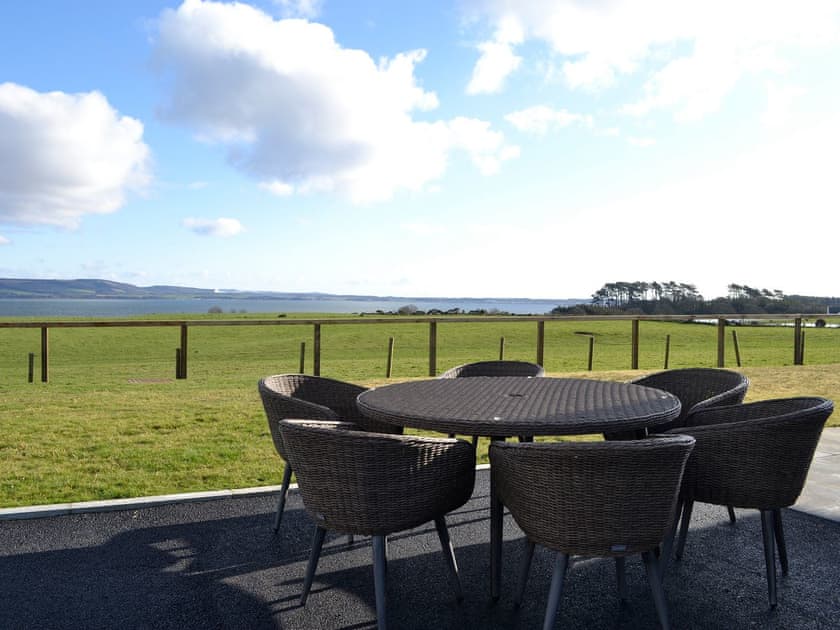 Sitting-out-area | Dinduff Lodge - Dinduff Lodge and Quarter Acre House, Low Dinduff, near Stranraer