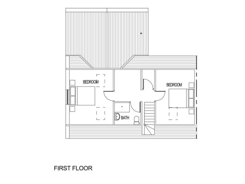 Floor plan | Valley View Cottage - Copper Beech Cottages, Rothbury