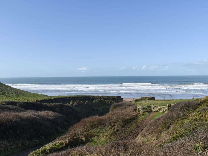 Sandymouth Bay | Hillside, Penstowe Park, near Bude