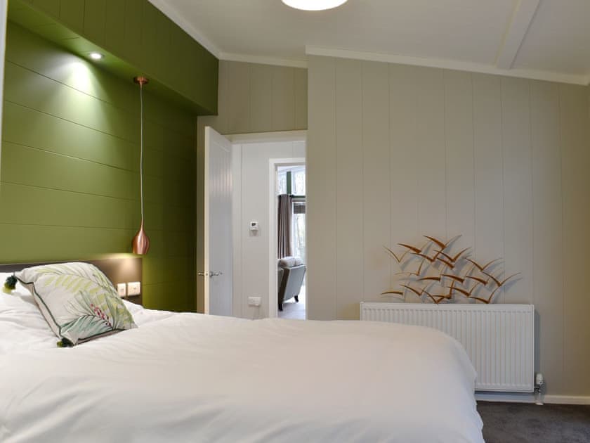 Double bedroom | Lakeview Lodge, Landford, near Salisbury