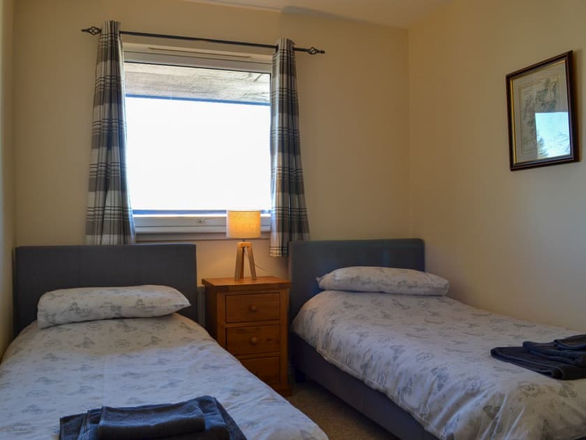 Twin bedroom | Ness-side Apartment, Inverness