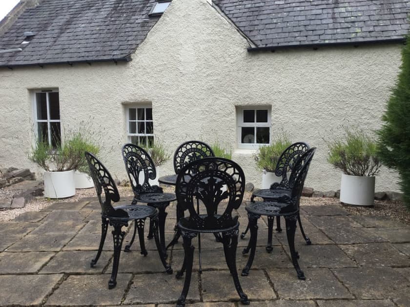 Sitting-out-area | Old Cottage, Inverness