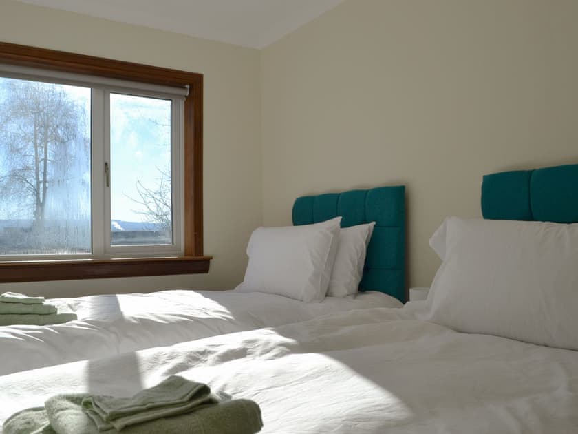 Twin bedroom | Wester Links, Fortrose