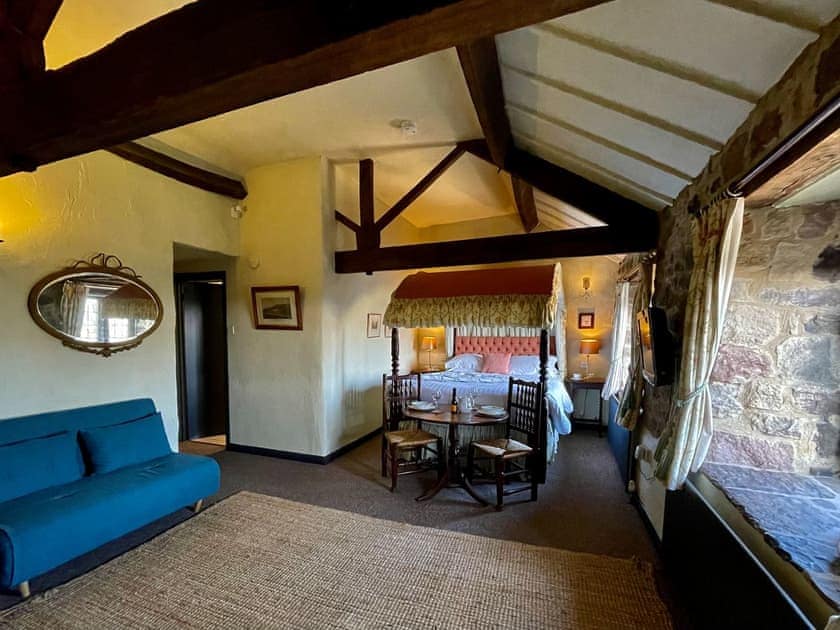 Double bedroom | The Stables at Riber Hall, Riber, Matlock