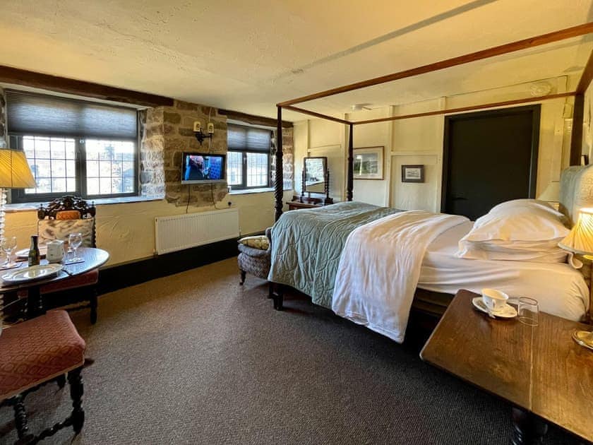 Double bedroom | The Stables at Riber Hall, Riber, Matlock