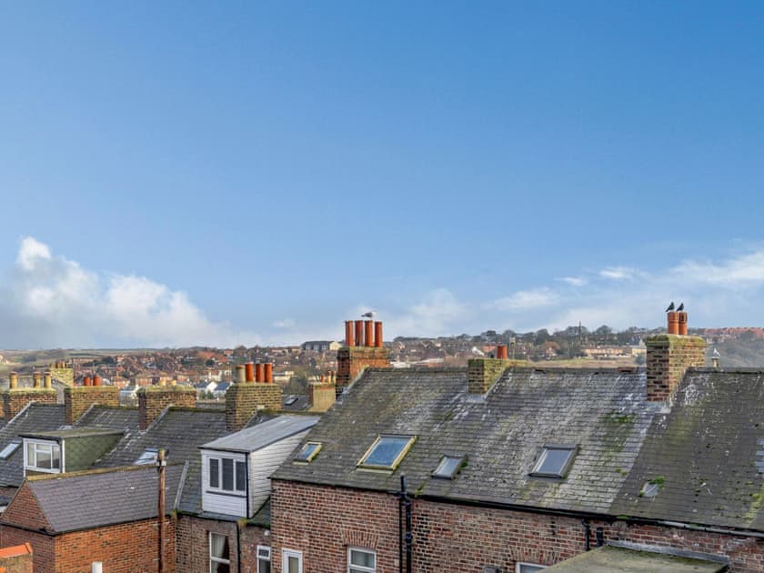 View from upper floor | Ammonite House, Whitby