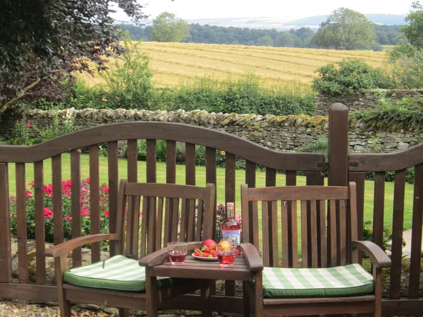 Sitting-out-area | The Granary, Brompton by Sawdon