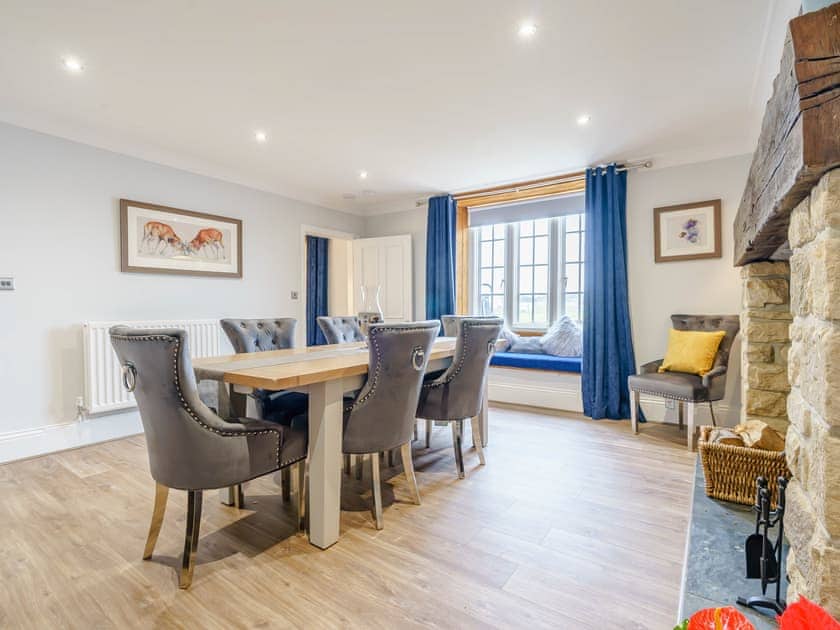 Dining room | Whittle Dene Reservoir House, Stamfordham, near Newcastle-upon-Tyne