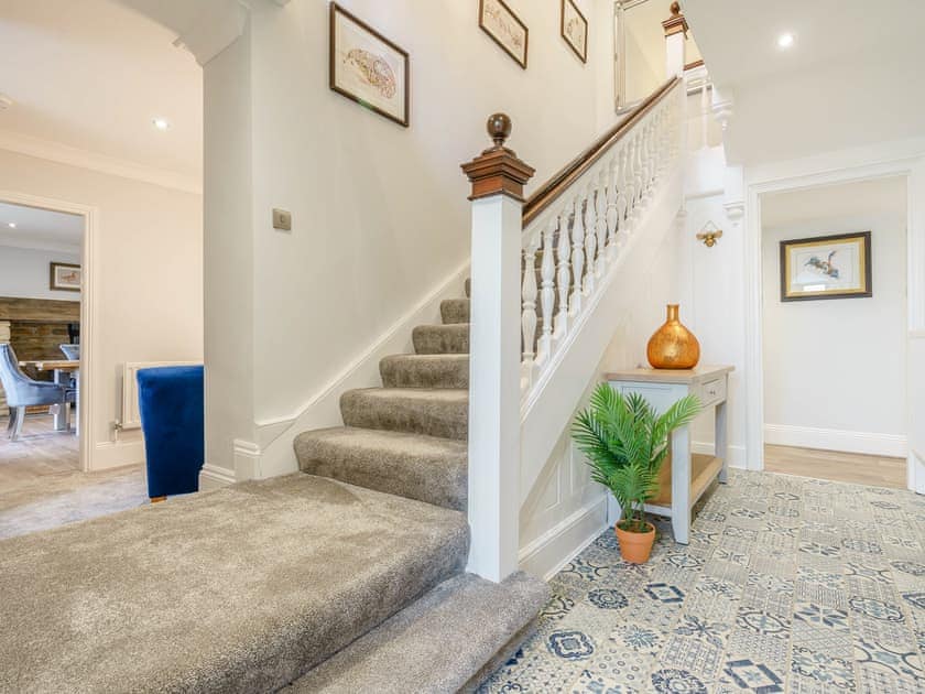 Hallway and stairs | Whittle Dene Reservoir House, Stamfordham, near Newcastle-upon-Tyne