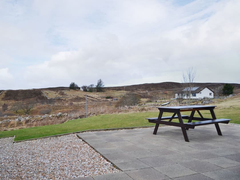 Patio | Hillside - Gairloch Cottages - Hillside, Gairloch