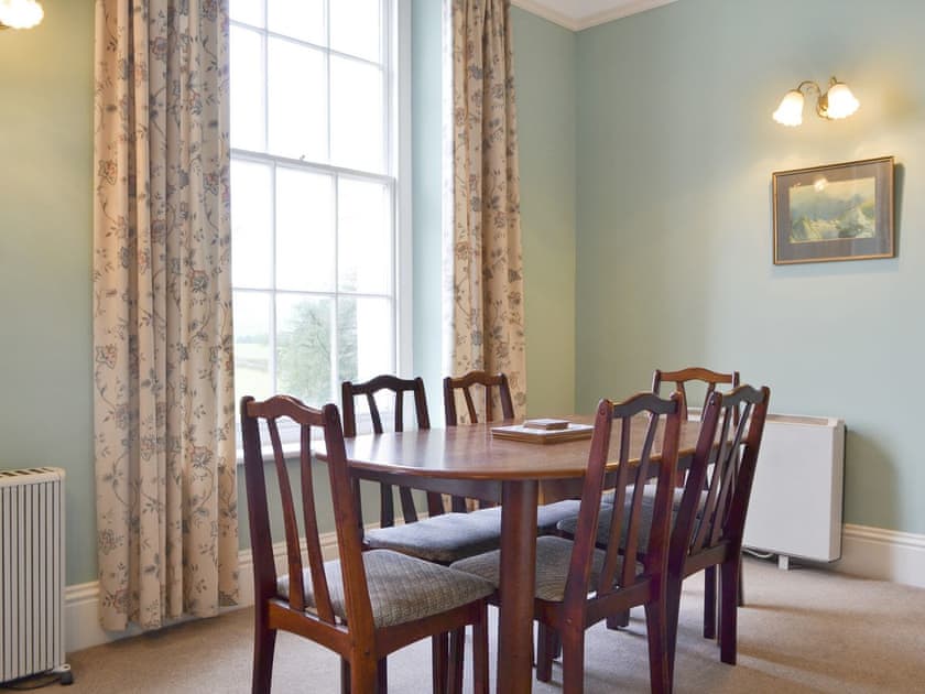 Dining Area | Shaw End Mansion- Apartment 3 - Shaw End Mansion, Kendal