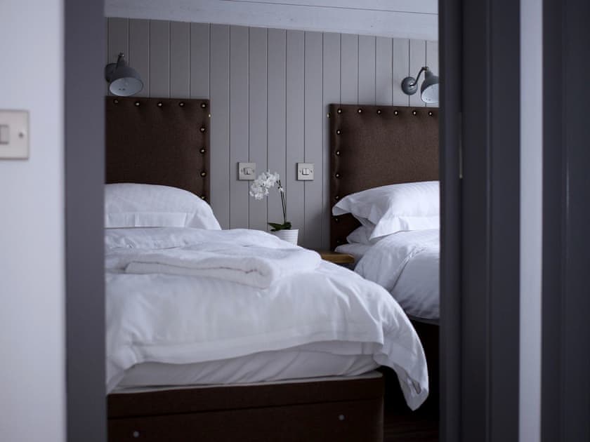 Twin bedroom | Abercrombie - @Barra Castle, Oldmeldrum, near Inverurie