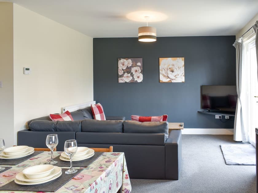 Open plan living space | Four Dorchester Drive - Cross Keys Inn Cottages, Whitechapel, near Longridge