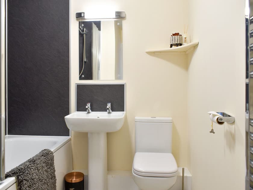 Bathroom | Four Dorchester Drive - Cross Keys Inn Cottages, Whitechapel, near Longridge