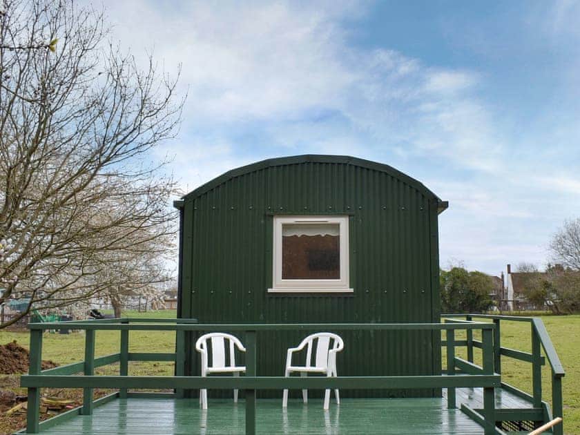 Exterior | Shepherds Hut 1 in Kent, Shepherds Hut 2 in Kent - The Shepherds Huts at Laddingford, Laddingford, near Maidstone