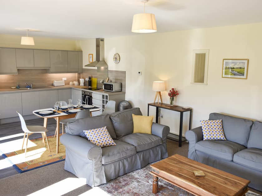 Open plan living space | The Hayloft, Colwell, near Hexham