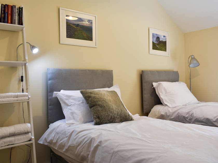 Twin bedroom | The Hayloft, Colwell, near Hexham