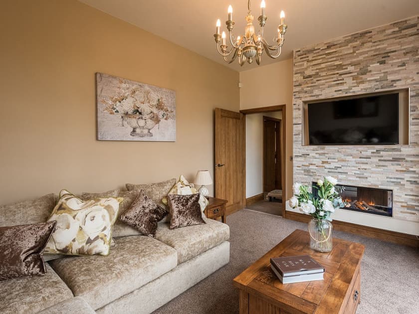 Living room | Sycamore Barn - Hargreaves Head Holiday Cottages, Northowram, near Halifax 