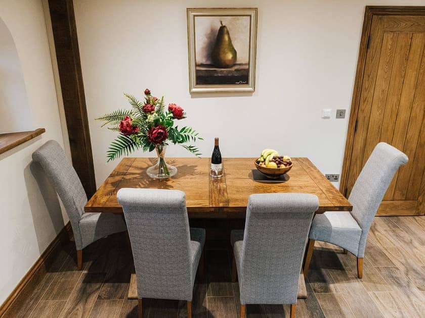 Dining Area | Cedar Barn - Hargreaves Head Holiday Cottages, Northowram, near Halifax 
