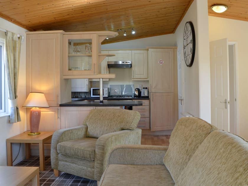 Open plan living space | Royal Deeside Woodland Lodges- Lodge C - Royal Deeside Woodland Lodges, Dinnet, near Ballater