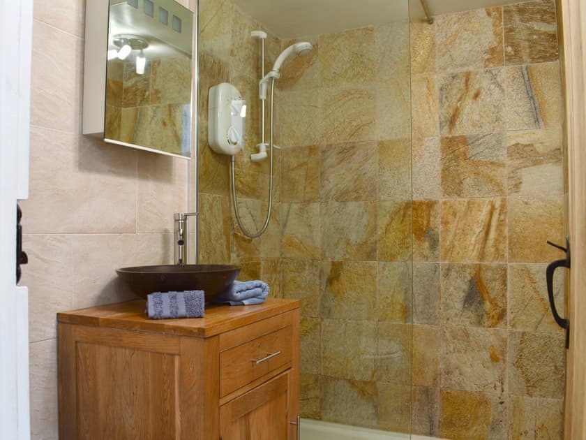 Shower room | Tamar Orchard Barn, Gunnislake