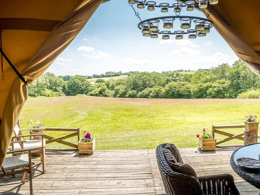 View | Tent 1 Deerland - Manor Farm, Hooke, near Beaminster