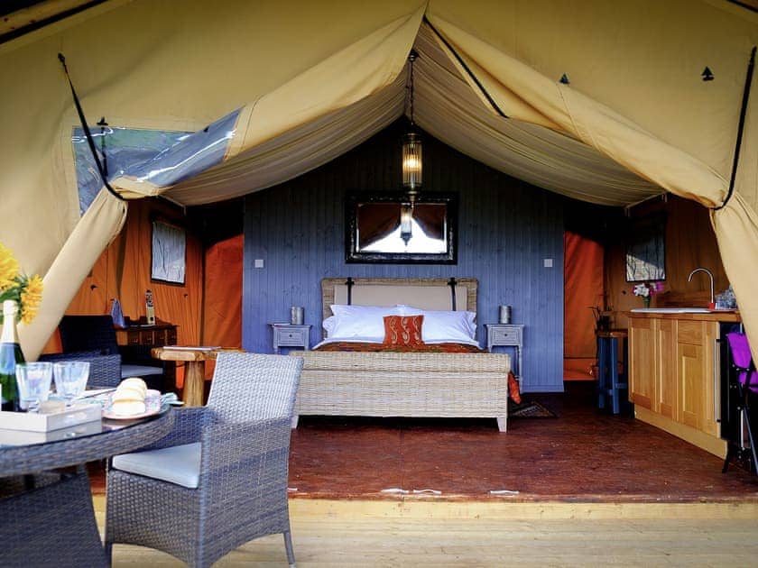 Interior | Tent 3 Oak Apple Lodge - Manor Farm, Hooke, near Beaminster