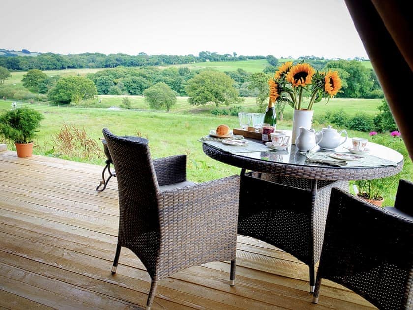 View | Tent 3 Oak Apple Lodge - Manor Farm, Hooke, near Beaminster