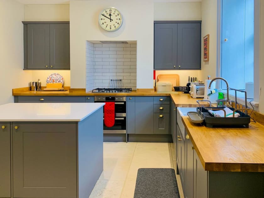 Kitchen/diner | Garden Flat - Bellair House, Charmouth, near Bridport