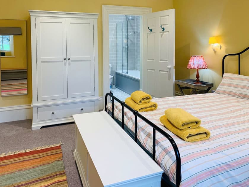 Double bedroom | Garden Flat - Bellair House, Charmouth, near Bridport