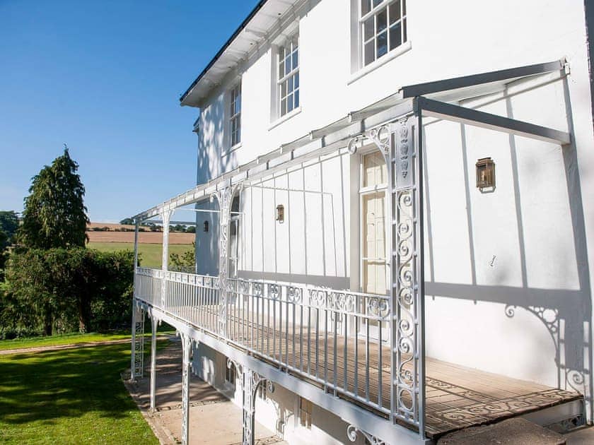 Veranda | West Gate - Bellair House, Charmouth, near Bridport